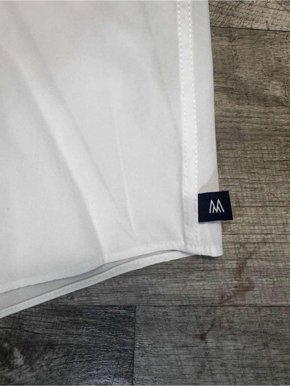 Mizzen+Main NWT Mens Trim Leeward Short Sleeve White Dress Shirt Sz. XXL - Picture 7 of 11